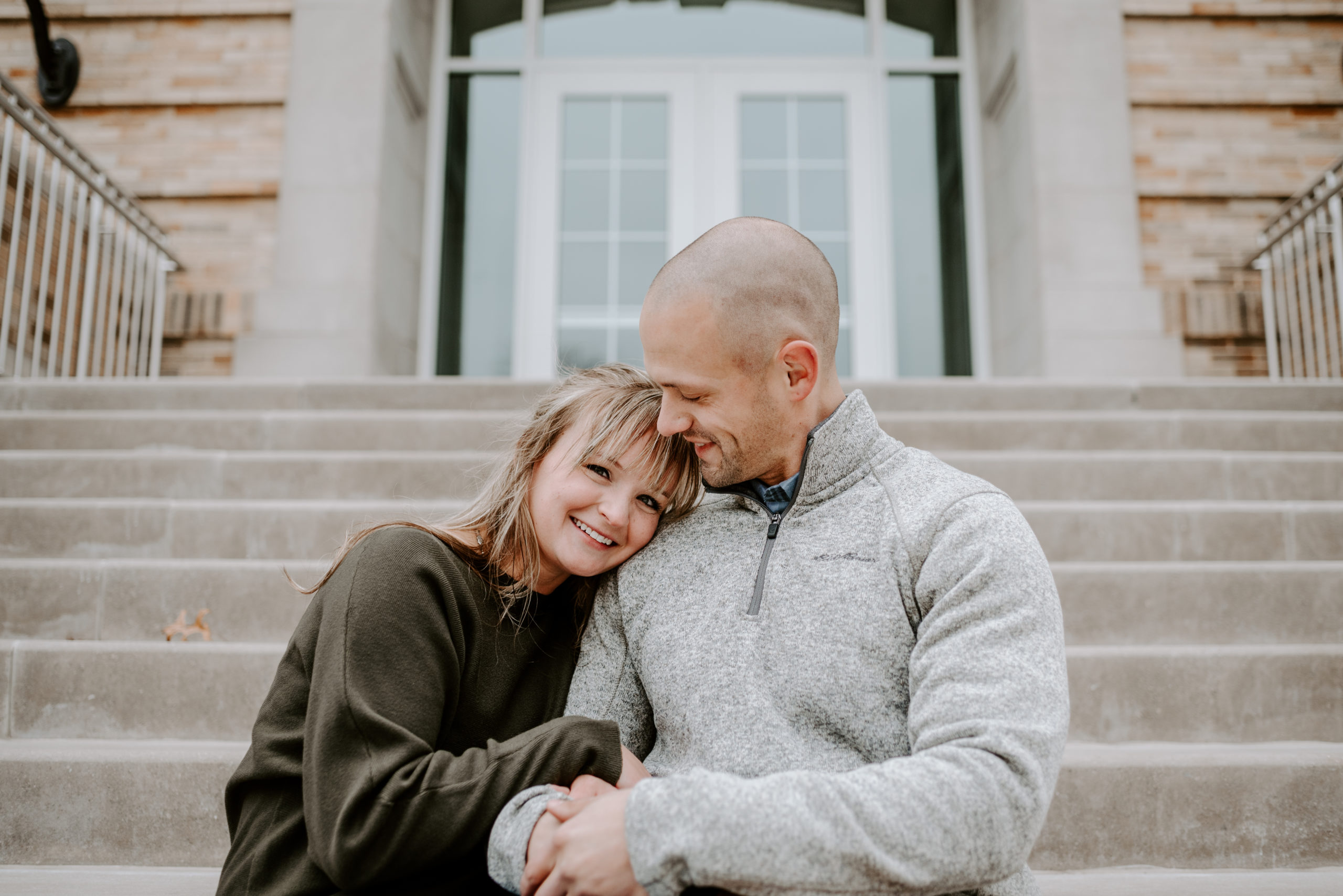 Claire + Aaron | Bowling Green State University | Bowling Green, Ohio | Couples, Engagement | Shannen Arnett Photography