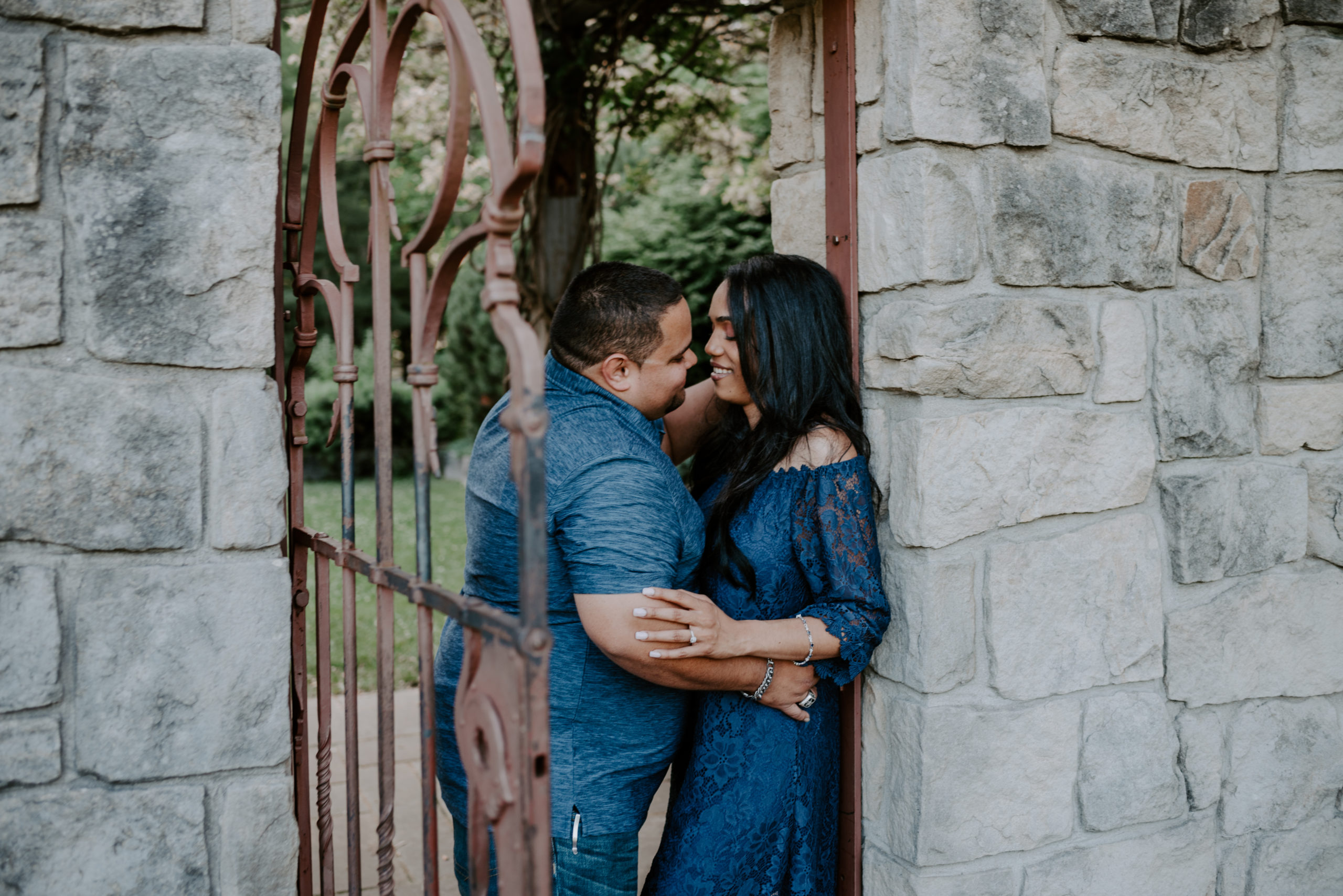 Melisa + Kidany | Couples Engagement Session | Toledo Botanical Gardens